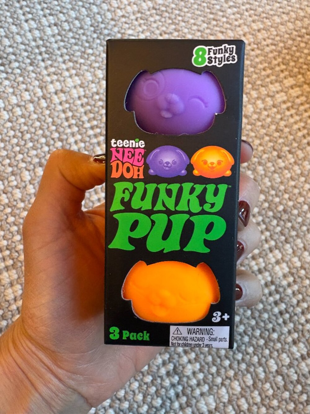 NWT NeeDoh Teenie Funky Pup